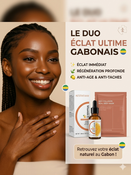 Sérum Vitamine C Aesthtany + Masques Bio-Collagen