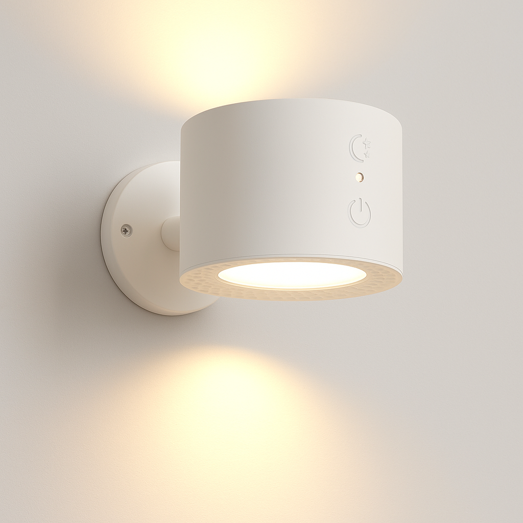 Lampe Murale Rechargeable – Double Éclairage Haut & Bas
