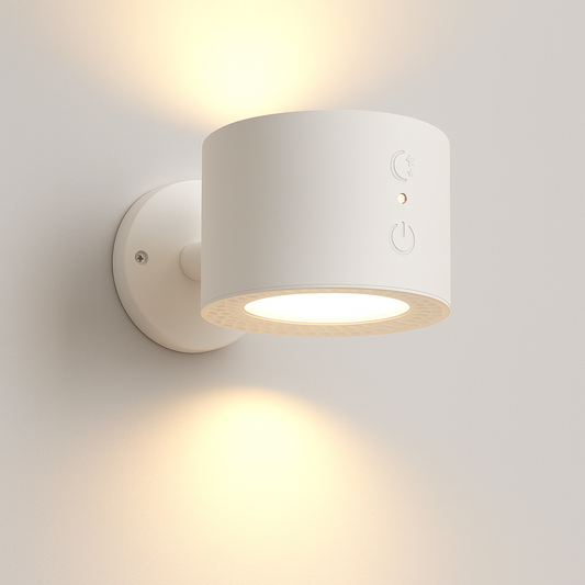 Lampe Murale Rechargeable – Double Éclairage Haut & Bas